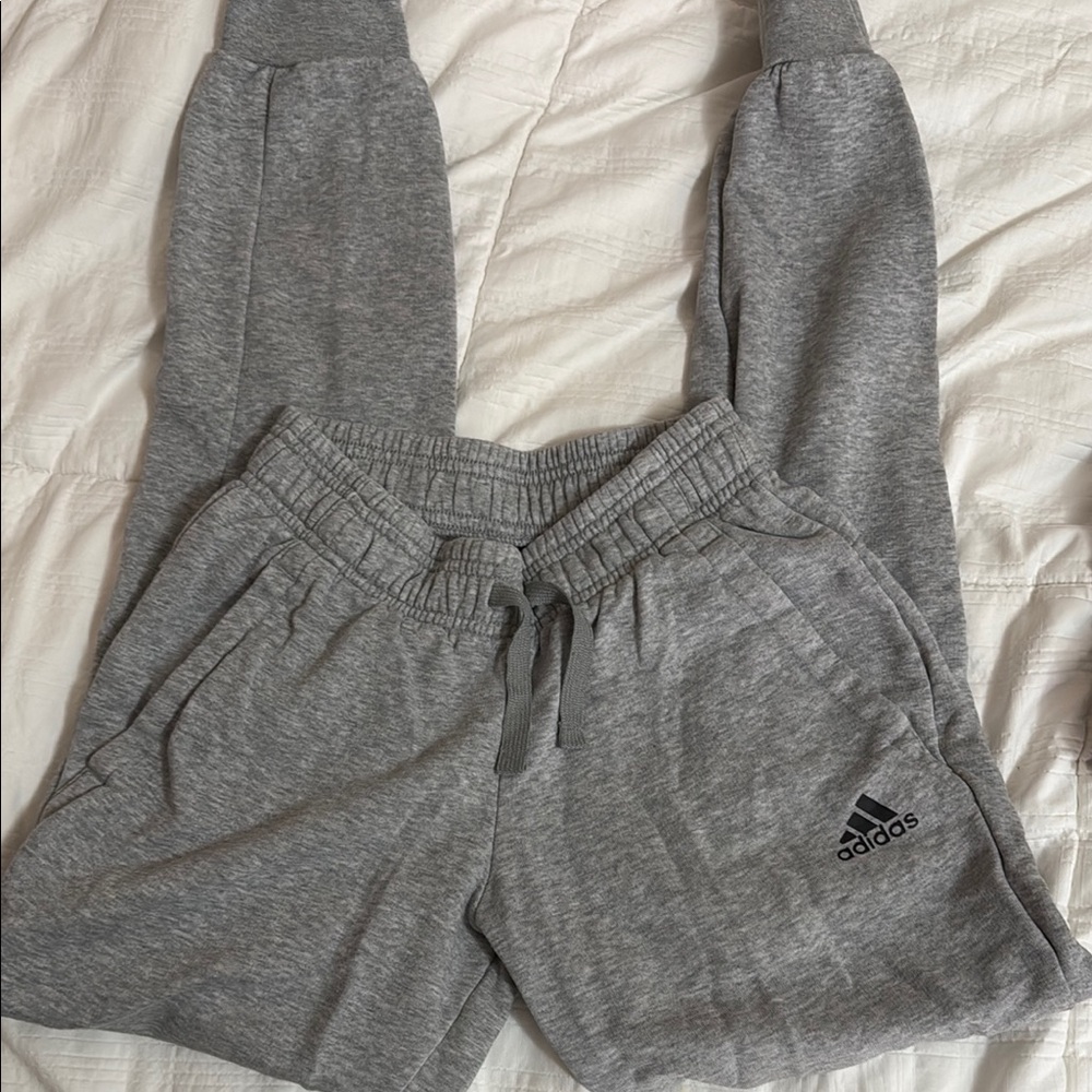 Adidas women’s Gray Jogger Pants